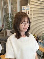 アールフランプラス(arFranc+)&nbsp;ミディアム×切りっぱなし