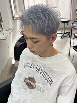アメリ(AMELIE)&nbsp;【児玉楽人】カラーで差をつける！シルバースパイキーショート