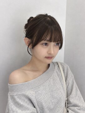 ビューバイネオリーブ 用賀店(Beau'r by neolive) 大人ガーリーダークアッシュ似合わせカットミディアムレイヤー