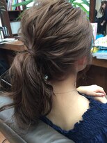 ヘアールーム グリン(Hair room GRin)&nbsp;GRin×フレンチポニーテール