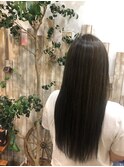 ハイライト×グレージュ×ファイバークリニクス