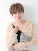 長め前髪のショート