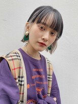 ソイ 下北沢(soi)&nbsp;フェイスフレーミングのボブスタイル