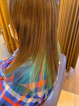 ヘアークリエイション クラフト(HAIRCREATION CRAFT) インナーグリーンカラー