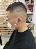 【cuzKLUB】バーバースタイル スキンフェード×クロップ 池袋