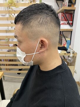 キューズ クラブ(cuz KLUB) 【cuzKLUB】バーバースタイル スキンフェード×クロップ 池袋