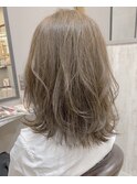 【stylist 片山】透明感最強！王道グレージュ
