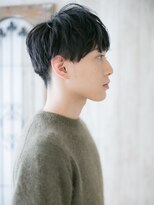 モッズヘアメン 札幌月寒店(mod's hair men)&nbsp;≪mod's men≫ナチュラルな束感フェードカット◎こなれヘアa