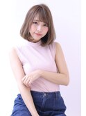 エアリーベージュボブ