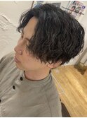 スペインカール/スパイキーショート/フェザーパーマ/フェード×