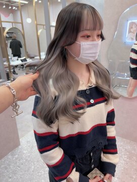 ロンド レア 天神大名店(Lond Le’a) ドレスヘア/ショコラアッシュ/ヘルシースタイル/ふんわりカール