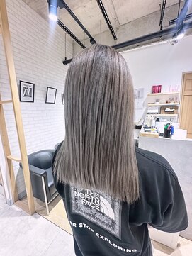 トゥルース 獨協大学前店(Hair&Make TRUTH) 艶感グレージュカラー