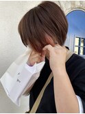 イヤリングカラー×オレンジ×ベージュ【四日市】