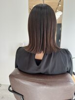 バウム(baum)&nbsp;☆メテオストレート×ミディアムボブ