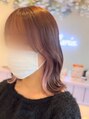 アグ ヘアー カフネ 海南nobinos前店(Agu hair cafune)&nbsp;ちらっと可愛いインナーピンク(*^^*)