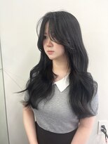 ユー(juu.)&nbsp;地毛風ブラック × レイヤーカット