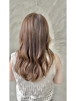 ヘアーアンドケアブラスト(HAIR CARE Blast) 20代30代ブリーチなし/ミルクティーベージュ/透明感カラー