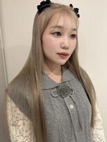 ペレ 梅田(PELE) 前髪/アンブレラカラー/こなれミディ/イメチェン/ウェーブパーマ