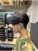 前下がりニュアンスセンターパート