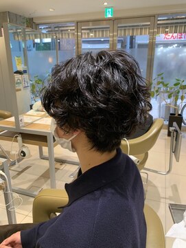 アース 高円寺店(HAIR & MAKE EARTH) 癖毛風パーマ!《earth_aoyagi0415》