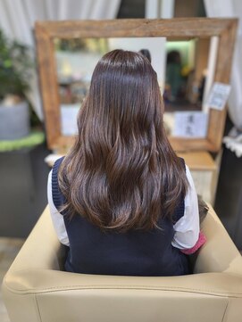 アナザースカイ (another sky) ☆ロング/オリーブブラウン/艶髪　10代20代