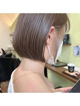 アローズ 栄町店(HELLO'S) 《HELLO'S 栄町店》 インナーカラー × ボブ 【佐藤 翔太】