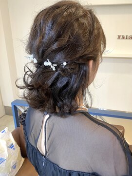 ヘアアンドメイクフリッシュ(HAIR&MAKE FRISCH) 結婚式おすすめヘアセット5