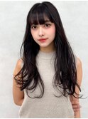 イメチェン/似合わせカット/フルバング/レッドブラウン/新宿