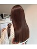 カット＋髪質改善カラー＋トリートメント(ブリーチなし)