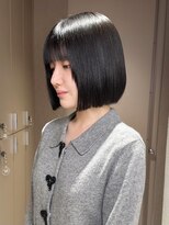 メゾンマイル 恵比寿(maison mile) グレージュカラー/髪質改善/暗髪/ボブ[恵比寿駅]