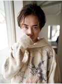 毛流れセンターパート