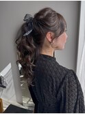 hair arrange 『ポニーテール』