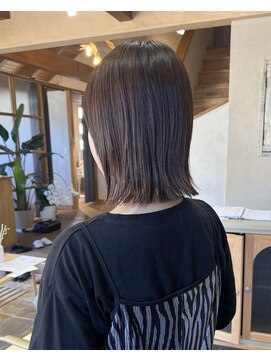 サロンエフ(salon f) ラベンダーベージュ/ベージュカラー