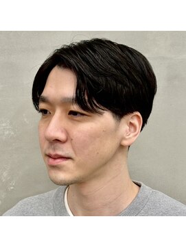 サームマン 人形町(SARM MAN) 清潔感抜群！　ビジネス大活躍の七三スタイル