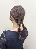 ツインテールヘアアレンジ