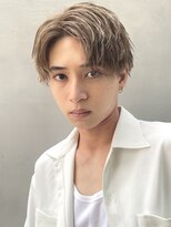 ハイトーンカラー×コンマセンターパート