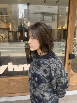 リマ(ryhma/n) ボブパーマ/オリーブカラー