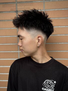 ボコカ(bococa) 【大村指名】メンズカットスパイキーショートフェード