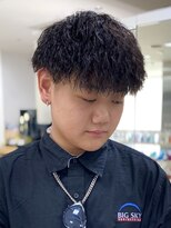 シャルムバイケンジ(Charm.by KENJE)&nbsp;銀座メンズパーマ波巻きシャドウパーマツイストスパイラル無造作