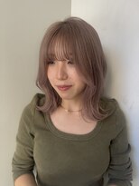 ケンジ 横須賀中央(KENJE)&nbsp;ブリーチ2回～ピンクベージュ