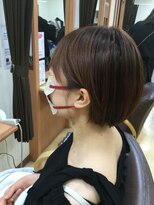 ヒラトヤ 肴町店 抜け感耳だしショートモテ髪大人ショートブリーチなし