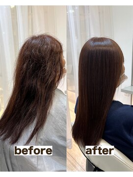 ルスリー 田園調布店(Lsurii) 田園調布髪質改善｜純度100％トリートメント＋カット＋縮毛矯正