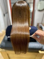 マイル(mile) TOKIO DESIGN INKARAMI【トキオデシンカ】縮毛矯正+カット