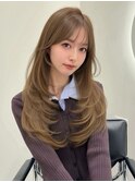 ロングレイヤースタイル