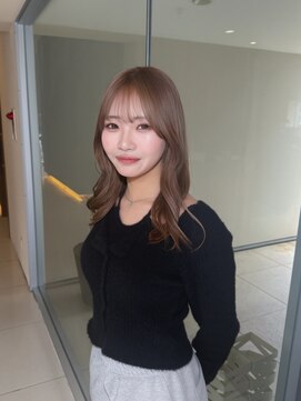 ゴットフロー(GOTTO FLOW) ミルクティーベージュ/ブリーチ/ハイトーン/レイヤー/巻き髪