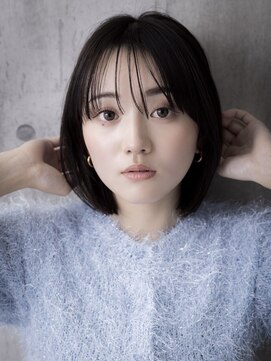 POCKET郡山安積店 ショートカットレイヤーカット髪質改善縮毛矯正【4月1日OPEN予定】 ミディアムヘア/デザインカラー/フェイスフレーミング/郡山