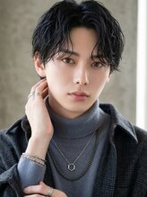 メンズにも対応｜ナチュラルなニュアンスパーマ・スタイリング[小岩/小岩駅/レイヤーカット/ボブ/ショート]