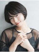 大人可愛い20代30代40代50代小顔ショートボブナチュラルショート