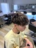 マイクロバブル◆メンズパーマ＋メンズカット+マイクロバブルスパ　￥13200