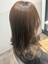 サロウィン 千葉(SALOWIN)&nbsp;脱白髪染め髪質改善カラー（オリーブベージュ）